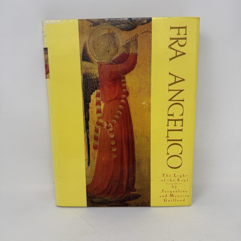 Fra Angelico The Light of the Soul HC 1986 J & M Guillaud  - Water Damage